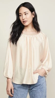 Hatch Maternity Women’s THE DEANNA TOP Ivory Size 1 (S/4-6) NEW - Image 1 of 4