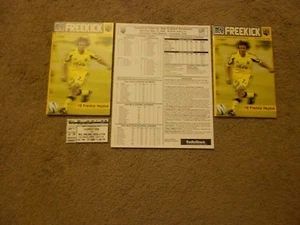 2004 Columbus Crew SC MLS Soccer Programs Lineups + Ticket Stub Frankie Hejduk - Bild 1 von 4