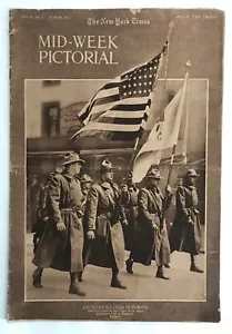Mid-Week Pictorial New York Times - World War One WWI - June 28, 1917. - Picture 1 of 5