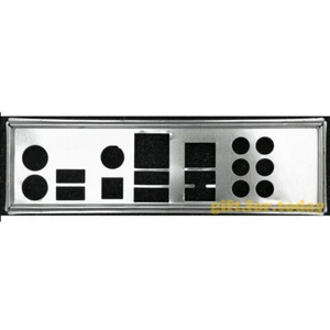 For Asus P5QL-E & P5Q3 Shield I/O IO Rear Baffle Backplate Motherboard - Picture 1 of 1