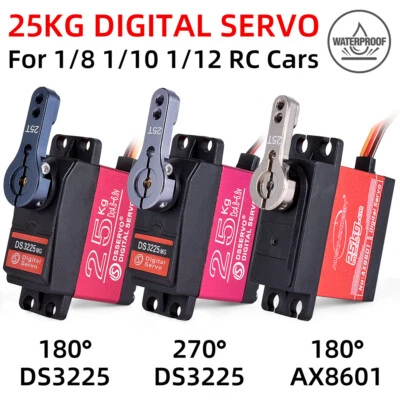 DS3225 25KG Wasserdichtes Servo für 1/8 1/10 1/12 RC Autos Crawler Buggy Cars - Bild 1 von 4