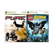 LEGO Batman: The Videogame / Pure (Microsoft Xbox 360, 2009) GOOD