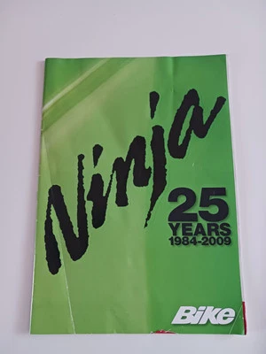 Ninja 25 Years 1984-2009 Bike Supplement Kawasaki GPZ900 ZX6R ZX9R ZX10R ZX12R - Image 1 of 4