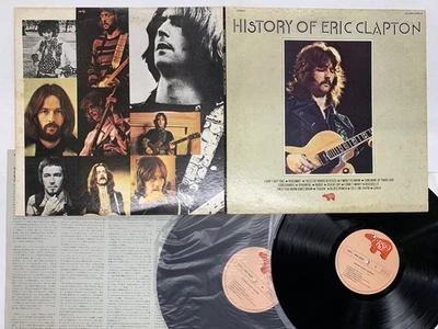 ERIC CLAPTON HISTORY OF ERIC CLAPTON Japan LP [62334ER] - Image 1 of 2