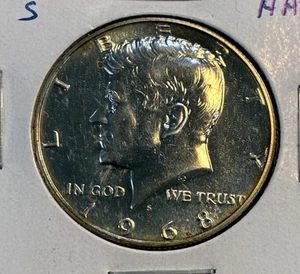 1968-S Kennedy Half Dollar Silber PP (50625) - Bild 1 von 2