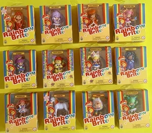 HUGE SET of 12 Rainbow Brite and Color Kids Figures w/Card & mystery Surprise! - Picture 1 of 16