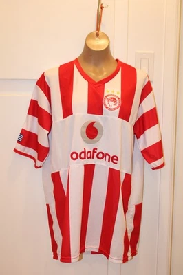 Футболка домашняя Olympiacos Piraeus FC футбол Vodafone мужская размер XL 2007 - Изображение 1 из 4