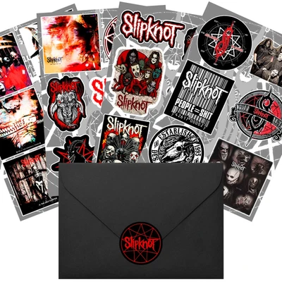 Paquete de pegatinas Slipknot | American Heavy Metal Band Iowa Vol. 3 The End, So Far Foto 1 de 4