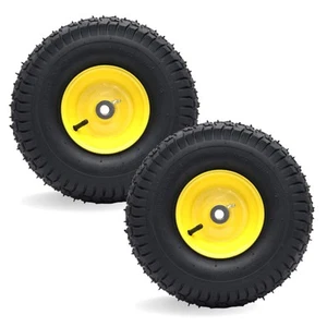 Exact Replacement 15" x 6.00-6" Front Tire and Wheel Assemblies Compatible wi... - Picture 1 of 6