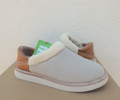 ZAPATOS ZAPATILLAS SANUK COZY VIBE LOW SUGAR MAT LANA/PIEL SINTÉTICA, EE. UU. 8/ EUR 39 ~ NUEVOS EN CAJA Foto 1 de 4