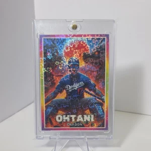 2024 Shohei Ohtani Sport Anime Manga Swag Cartoon Prism 1/3 Dodgers Dragon - Picture 1 of 2