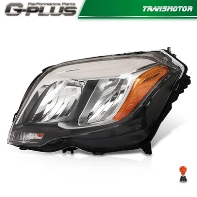 Faro halógeno para 13-15 Mercedes Benz GLK250 GLK350 lado del conductor con bombilla Foto 1 de 4