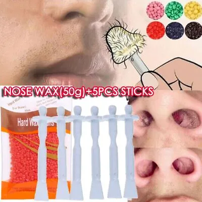 Hair Removal Nose Hair Trimmer Wax Bean Cleaning Tool Nose Hair Removal Wax • 7.46€