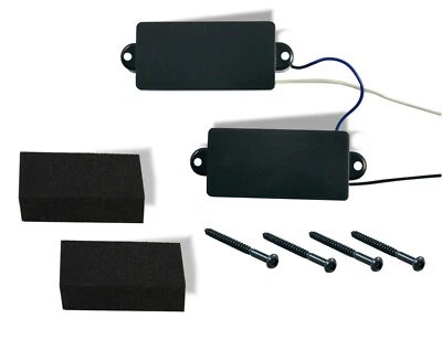 Pickup P Bass 4 String Black Enclosed 9.2K Set 0811084PBBK - Image 1 of 3