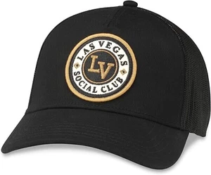 American Needle Vegas Golden Knights Valin Mesh Trucker Hat NHL Hockey OSFA New - Picture 1 of 1