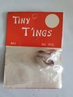 VINTAGE MINIATURES TINY T'INGS SANTA & PIANO  FOR CRAFTS 