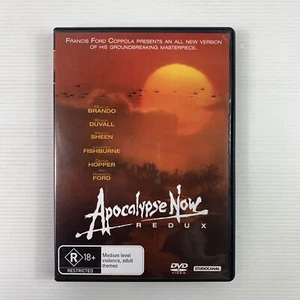 APOCALYPSE NOW REDUX Marlon Brando Martin Sheen DVD R4 CULT - Picture 1 of 4