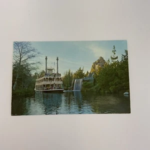 Postcard 1960s Disneyland Mark Twain Rivers of America Magic Kingdom Unposted - Picture 1 of 2