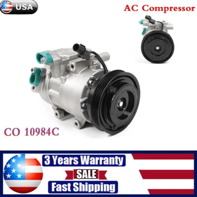 A/C AC Compressor Fits for 2007 2008 2009 Kia Spectra, Spectra5 2.0L CO 10984C - Image 1 of 4