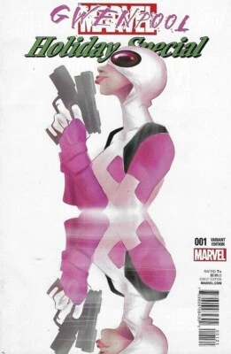 GWENPOOL HOLIDAY SPECIAL #1 (2015) ROBBI RODRIQUEZ VARIANT ~ UNREAD NM - Image 1 of 4