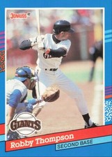 1991 Donruss Baseball Robby Thompson San Francisco Giants #363
