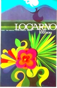 Original vintage poster LOCARNO LAKE MOUNTAIN FLOWER c.1970 - Picture 1 of 1