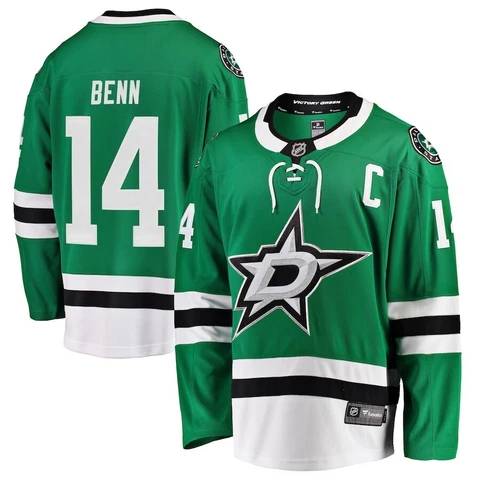 Men's 'Jamie Benn' #14 'Dallass Starss' Stitched Jersey -Player Jersey Cover