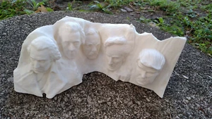 10" Präsident Donald Trump Mount Rushmore TrumpMore MAGA 3D gedruckt in USA WEISS - Bild 1 von 6