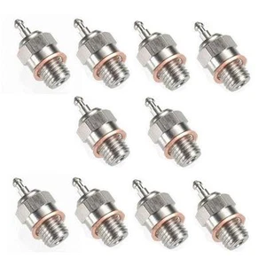 10x HSP Spark Glow Plug No.4 N4 Hot 70117 for RC Nitro Engines Car Truck Traxxas - Picture 1 of 2