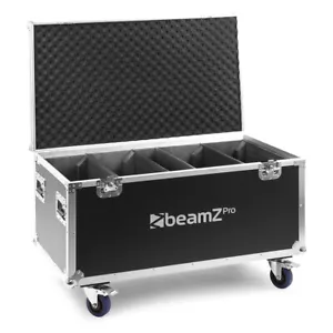 BeamZ Pro Lighting Flight Case for 4x Star Color 540 Lights - Aluminium Profile - Picture 1 of 12