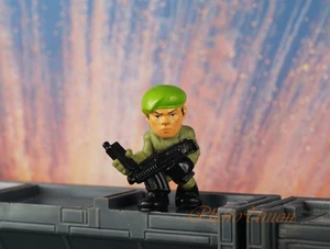 Hasbro Micro Force G I JOE FLINT Mini Figure Cake Topper Model K1015 U - Picture 1 of 2