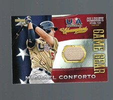 Michael Conforto 2013 Panini USA Champions Game Gear Bats #2 Relic