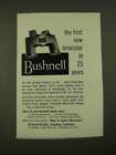 1959 Bushnell Custom 7x35 Binoculars Ad