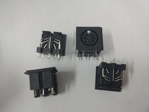 20 pcs S Terminal DIN 8 pin Circular Jack Female PCB Mount Connector New - Picture 1 of 7
