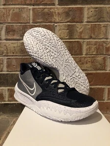 New 14 Nike Kyrie Low 4 Basketball Shoe TB Promo Navy Blue White DM5041-400 Men - Picture 1 of 7