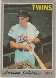 HARMON KILLEBREW; 1970 TOPPS Baseball Card # 150