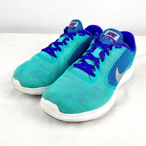 Nike Revolution 3 Women's Running Shoes Teal Purple Size 7 [819303-301] - Picture 1 of 9
