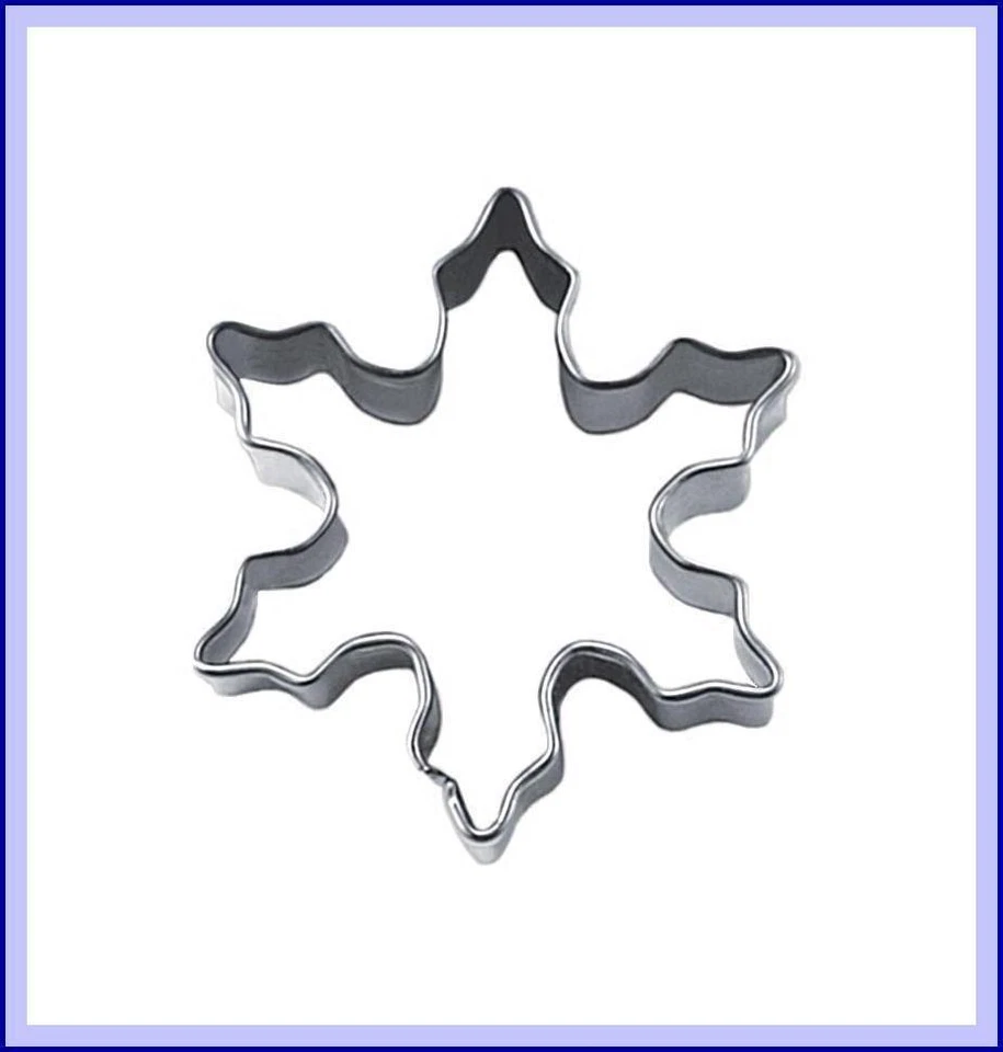 Ausstecher/Ausstechform "EISKRISTALL" 5 cm - Kristall, Schneeflocke - Bild 1 von 1