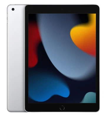 Apple iPad 9. Gen (2021) A2602 64GB 10,2" WiFi Silber Silver IOS Tablet WoW Gut - Bild 1 von 4