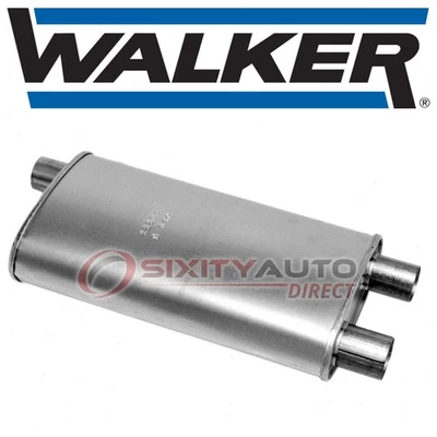 Walker Quiet-Flow Exhaust Muffler for 1982-1992 Chevrolet Camaro 2.8L 3.1L eg Foto 1 de 4