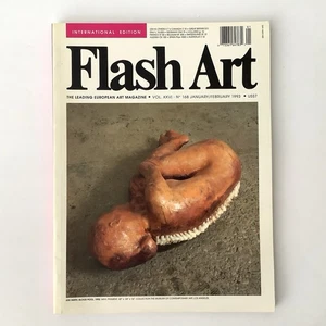 Flash Art the Leading European Art Magazine: No. 168 Jan/Feb 1993 Vintage - Bild 1 von 8