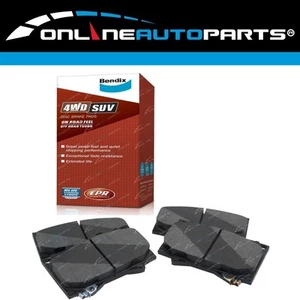 Bendix 4WD Front Disc Brake Pads Set for Lexus LX470 UZJ100 V8 4.7L 2UZ-FE 98~07 - Picture 1 of 3