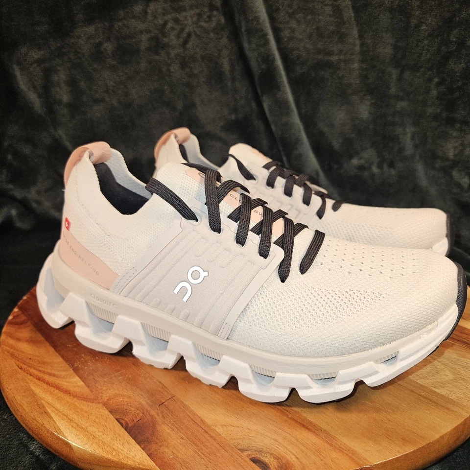 On Running On Cloudswift 3 Mujer’s Talla 6 Tenis Zapatos Marfil Rosa Correr Foto 1 de 4