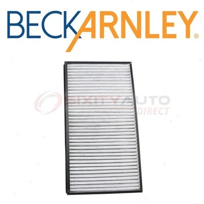 Beck Arnley Cabin Air Filter Set for 2009-2010 BMW 535i xDrive - Heating de Foto 1 de 4