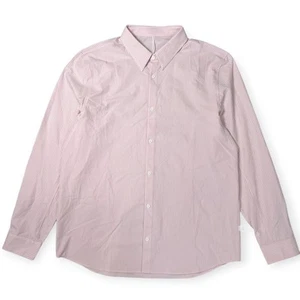 Camisa Lululemon Nueva Venture Ajuste Clásico Manga Larga TALLA L Rayas Blanco Rosa - Imagen 1 de 8