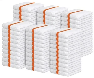 Terry Bar Mop Towels Value Pack of 60 Size 16"x19" – Absorbent and Durable, M... - Picture 1 of 7
