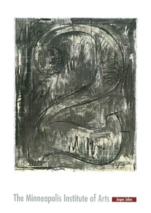 Figure 2, 1963 by Jasper Johns Art Print Minneapolis Institute Arts Poster 34x24 - Picture 1 of 4