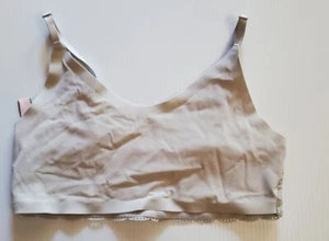 Victoria's Secret Bra Size Small Light Gray Lace Strappy - Picture 1 of 3