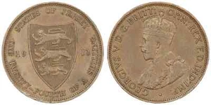 Jersey - 1/24 Shilling 1911 - George V - Picture 1 of 3