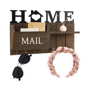 Wall Mounted Key Holder Sweet Home Key Organizer Hanger Hook Rack For Home Décor - Picture 1 of 11